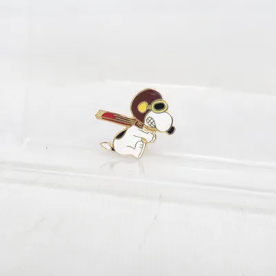 Pin (White, Multicolored) from Peanuts Unknown metal