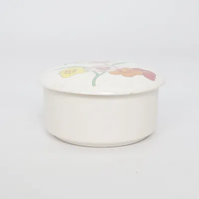 Serveringsskål (Vit, Flerfärgad)