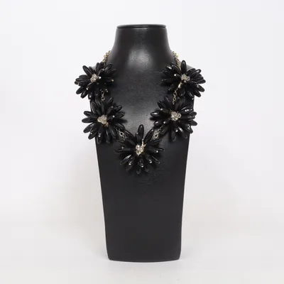 Halsband (Svart, Guldfärgad) Okänd metall