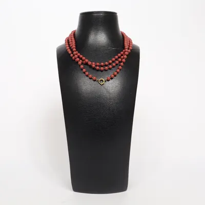 Halsband (Brun) Okänd metall