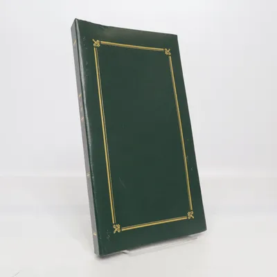 Fotoalbum (Grön, Guldfärgad)