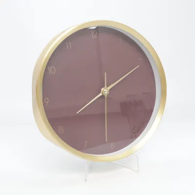 Wall clock (Gold, Brown) from Bloomingville