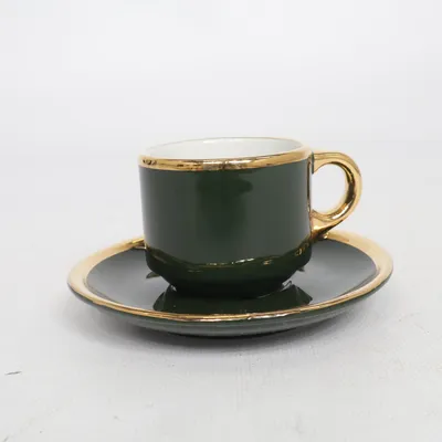 Beker (Groen, Wit, Goud) van Pillivuyt