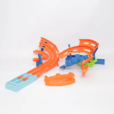 Car track (Orange, Blue, Green) from Hot Wheels