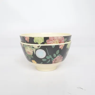 Skål (Svart, Flerfärgad, Gul) från Rice