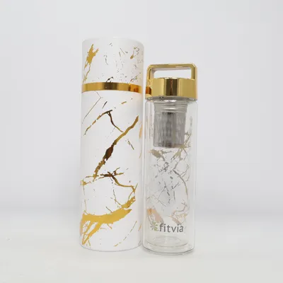 Waterfles (Transparant) van Fitvia