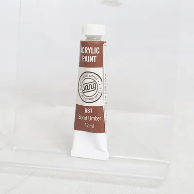 Akrylfärg (Burnt Umber) från Sang