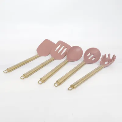 Köksredskap (Rosa, Guldfärgad)