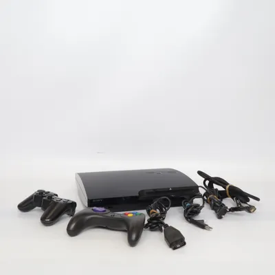 Spilkonsol (Sort) fra Sony