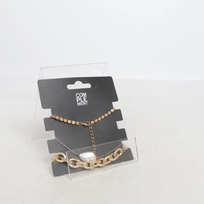 Sieradenset (Goud, Wit) van Complement Onbekend materiaal