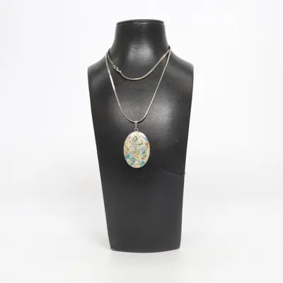 Halsband (Flerfärgad) Okänd metall