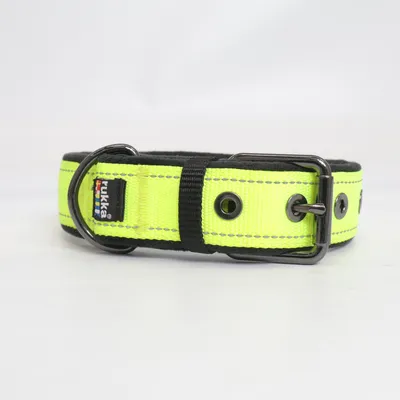 Hundhalsband (Gul, Svart) från Rukka