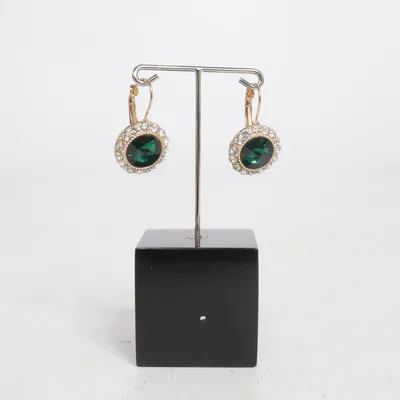 Oorbellen (Groen, Goud) van Appear Onbekend materiaal