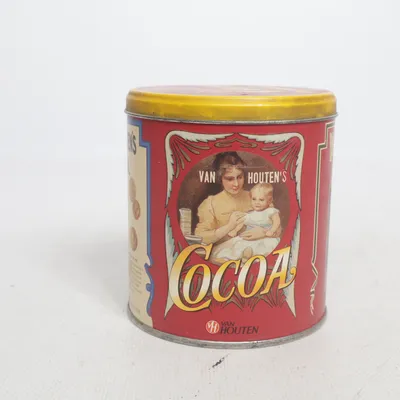 Burk (Vintage Van Houten’s Kakaodose – Retro Blechdose Westdeutschland (1970/80er)) från Van Heusen