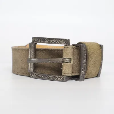 Bälte (Beige) Skinn