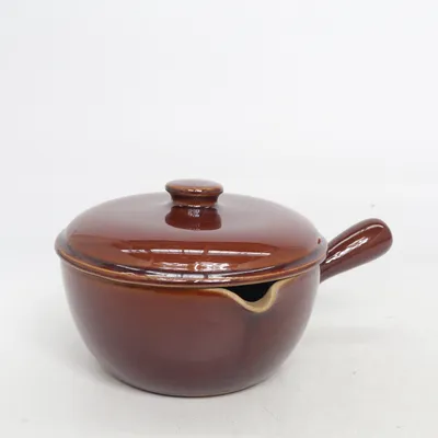 Butter pot (Brown, Beige) from Denby