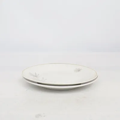 Tallrik (Vit) från Mitterteich Bavaria