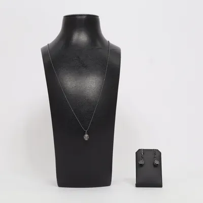 Sieradenset (Zwart) Onbekend materiaal