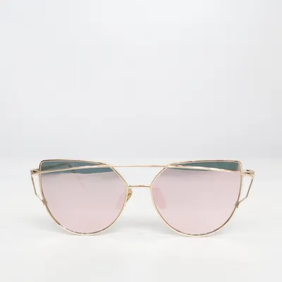 Zonnebril (Goud, Roze)