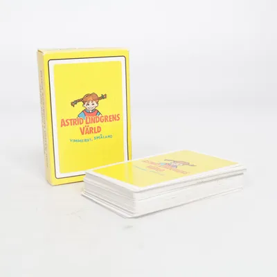 Cartes à jouer (Jaune, Multicolore) de Astrid Lindgrens Värld