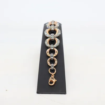 Bracelet (Gold, Silver) from Swarovski Unknown metal