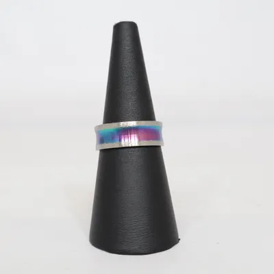 Ring (Silver, Multicolored) Stainless steel