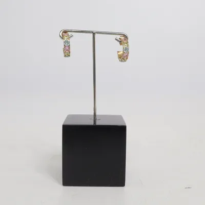 Oorbellen (Goud, Meerkleurig) Onbekend materiaal