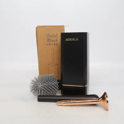 Toalettborste (Svart, Grå)