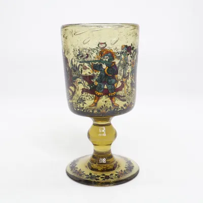 Wijnglas (Groen, Meerkleurig)