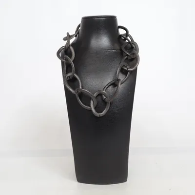 Necklace (Black) from A zone Unknown metal