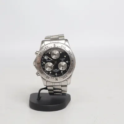 Wristwatch (Silver, Black) from Certina