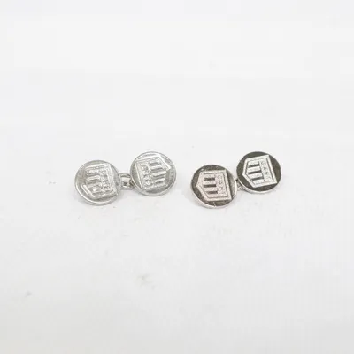 Manschettknappar (Silverfärgad) från GANT Okänd metall