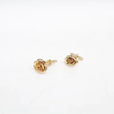 Cufflinks (Gold) Unknown metal
