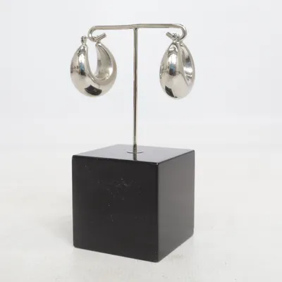 Boucles d'oreilles (Argent) Métal inconnu