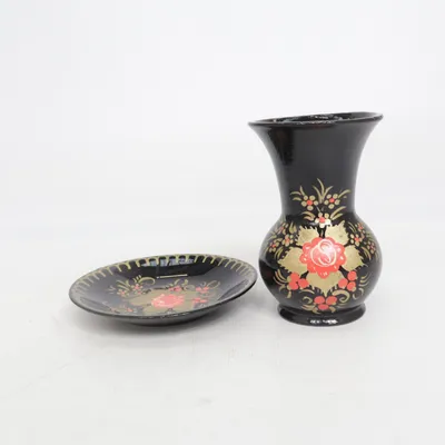 Vase (Sort, Flerfarvet)