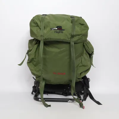 Hiking backpack (Green, Black) from Haglöfs