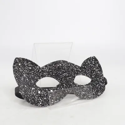 Masquerade-masker (Zwart)