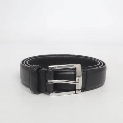 Gürtel (Schwarz) von Echtes leder Leder
