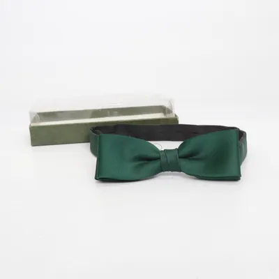 Noeud papillon (Vert, Noir)