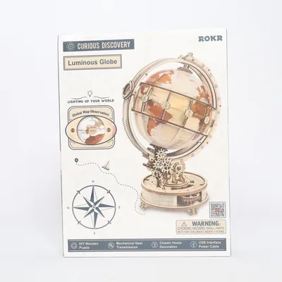 Modellbyggsats (Luminous Globe) från Rokr