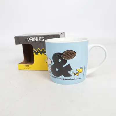Mugg (Blå, Flerfärgad) från Peanuts