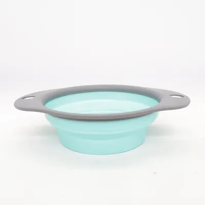 Matskål (Grå, Turkos)