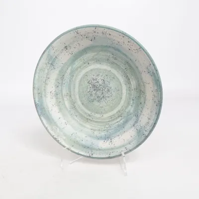 Deep plate (Blue, White, Multicolored) from Keramik