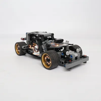 Leksaksbil (Svart, Grå, Orange) från LEGO