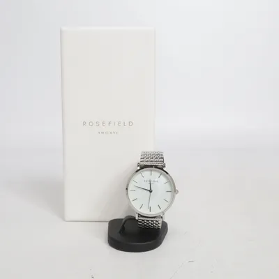 Montre (Argent, Blanc) de Rosefield