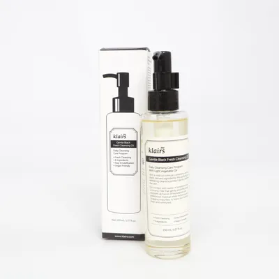 Gezichtsreiniger (Gentle Black Fresh Cleansing Oil) van Klairs