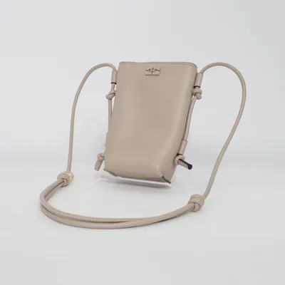 Mobile bag (Beige) from Ganni
