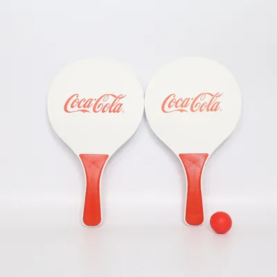 Strandracket (Vit, Röd) från Coca Cola