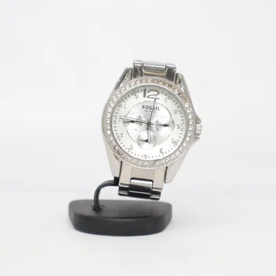 Armbandsur (Silverfärgad, Vit) från Fossil
