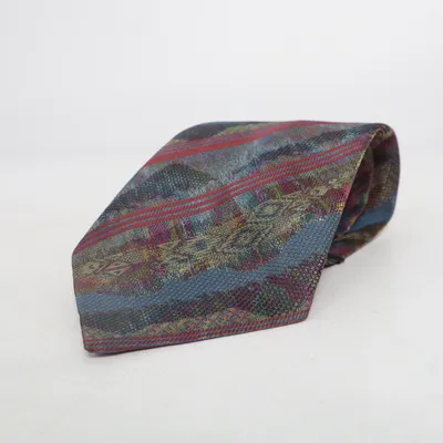 Tie (Blue, Multicolored) from Fashion Line Polyester